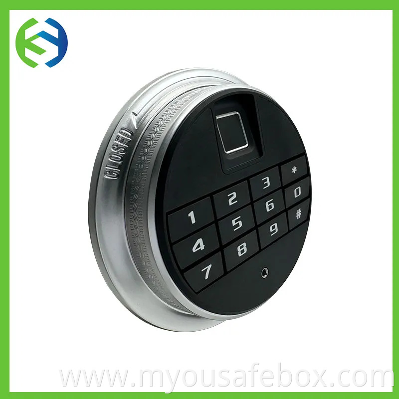 Button&Fingerprint&Handle Integrated Safe Fingerprint Electronic Lock